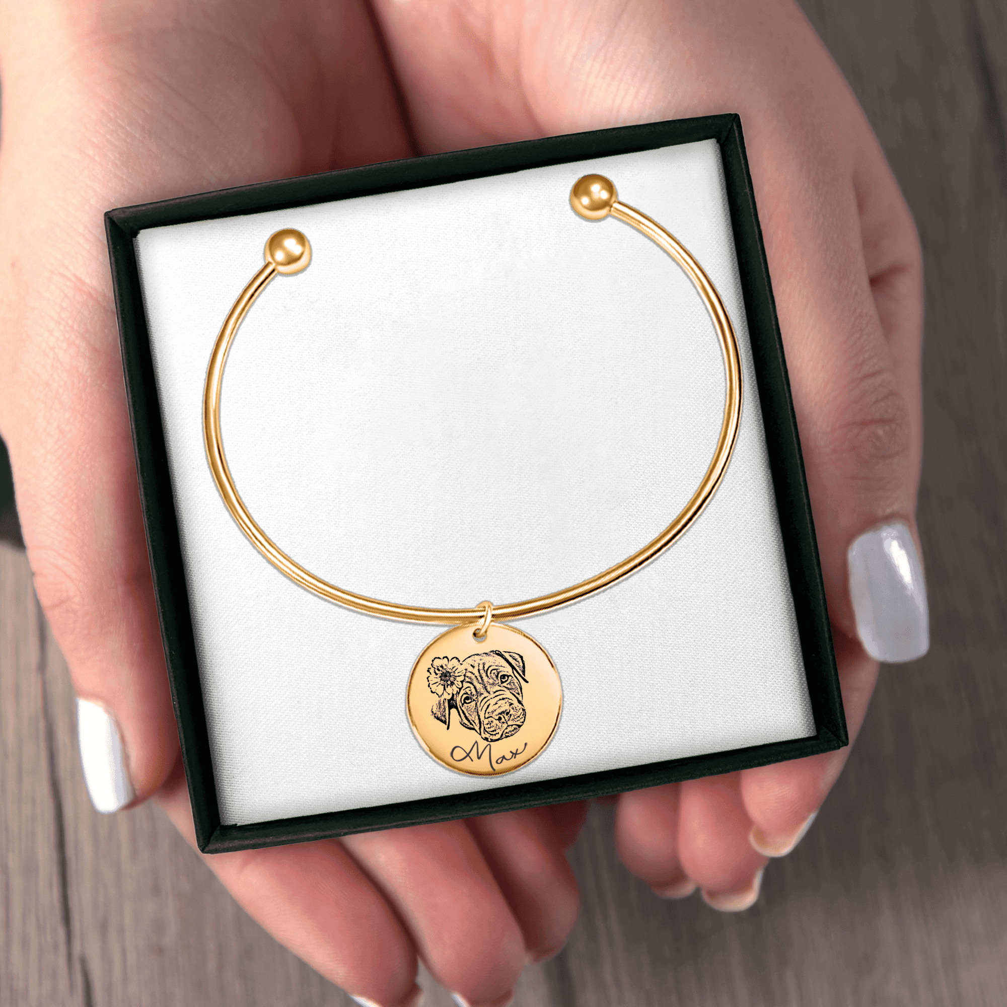 Pet Portrait Bangle