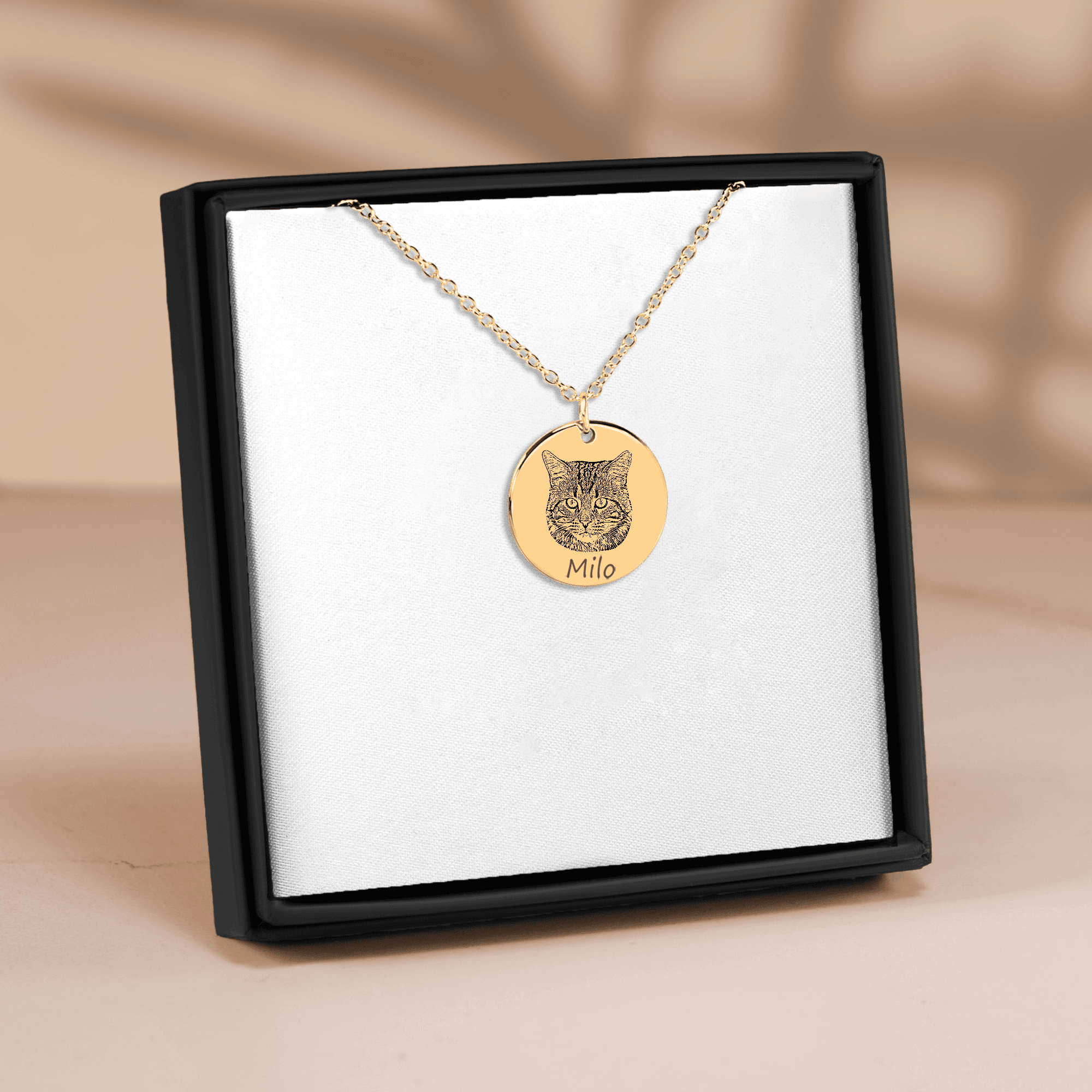 Cat Portrait Necklace